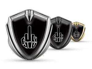 Car Badges Force Design High-Quality Metal